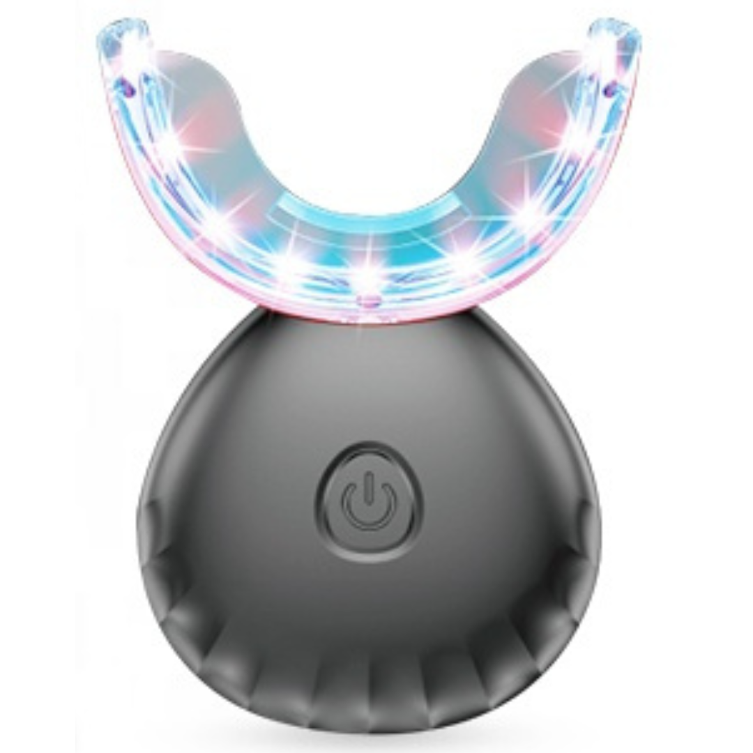 MyCureDerm® OralWhite LED Kit Sistema de blanqueamiento dental con luz LED – Fórmula suave