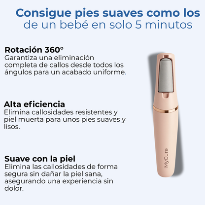 MyCure™ 2 Pro – Eliminador Profesional de Callos