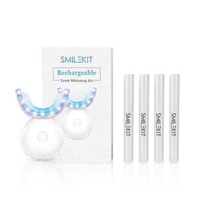 MyCureDerm® OralWhite LED Kit  Sistema de blanqueamiento dental con luz LED – Fórmula suave