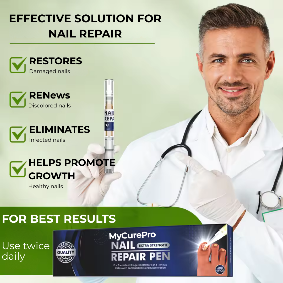 MyCurePro® Antifungal Nail Pen with Advanced Formula – Care for Damaged Nails